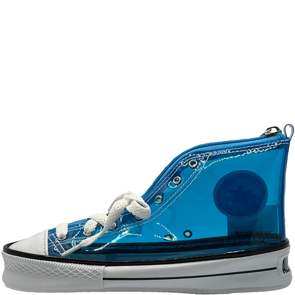 ★CONVERSE HI クリアペンポーチ BLUE