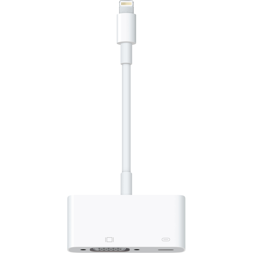 Apple Lightning - VGAアダプタ