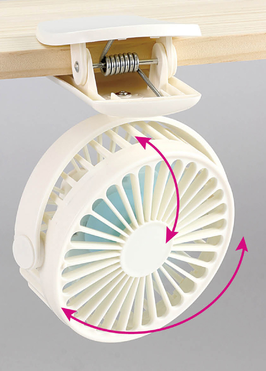 スイングファン クリップ付