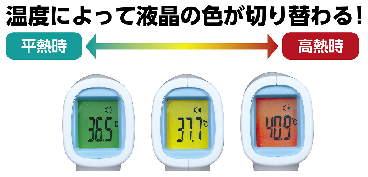 非接触温度計 保管ポーチ付